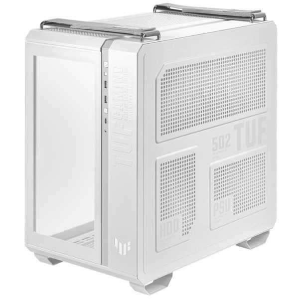 Case|ASUS|TUF Gaming GT502 TG|MidiTower|Not included|ATX|MicroATX|MiniITX|Colour White|GT502TUFGAMINGTGWHITE