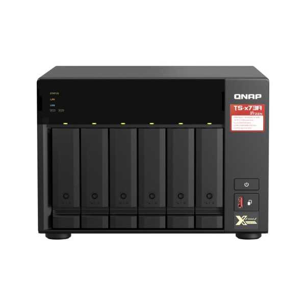 NAS STORAGE TOWER 6BAY 8GB / TS-673A-8G QNAP