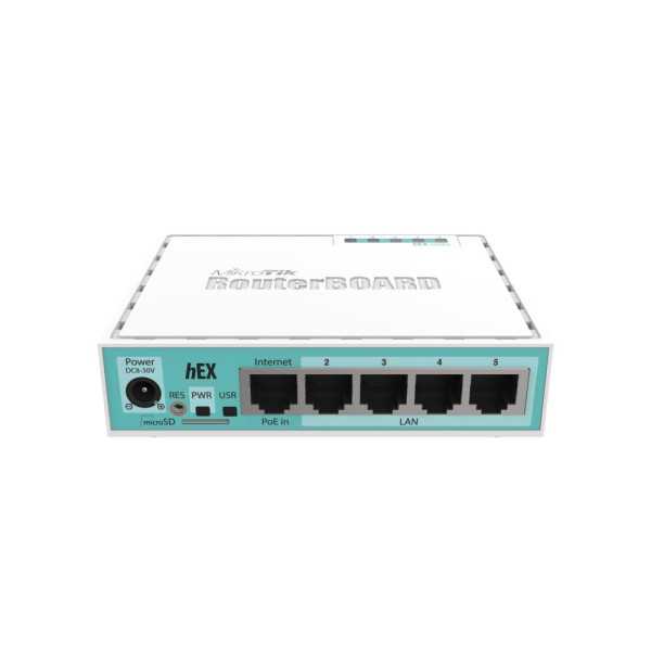 NET ROUTER 10/100/1000M 5PORT/HEX RB750GR3 MIKROTIK