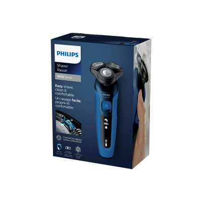 Philips | Electric Shaver | S5466/17 | Operating time (max) 45 min | Wet & Dry | Lithium Ion | Royal Blue