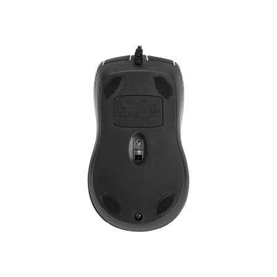 Targus Full-Size Optical Antimicrobial Wired Mouse | Mouse | Full-Size Optical Antimicrobial | Wired | Black