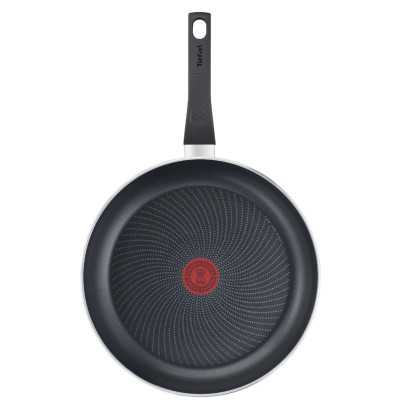 TEFAL Start&Cook Pan | C2720453 | Frying | Diameter 24 cm | Suitable for induction hob | Fixed handle | Black