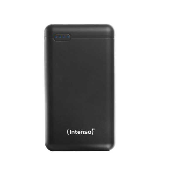 Išorinė baterija USB 20000MAH/JUODAS XS20000 INTENSO