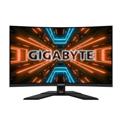 LCD Monitor|GIGABYTE|M32UC|31.5"|Gaming/4K/Curved|Panel VA|3840x2160|16:9|144hz|Matte|1 ms|Speakers|Height adjustable|Tilt|M32UC