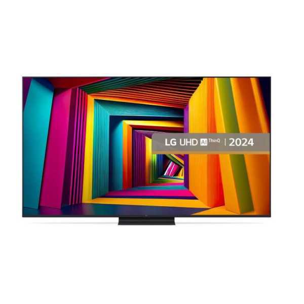 televizorius| LG |75"|4K/Smart|3840x2160|Belaidis LAN|Bluetooth|webOS|75UT91003LA