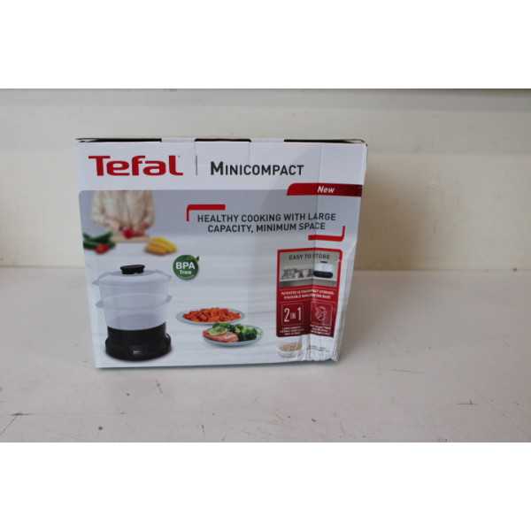 IŠPARDAVIMAS. TEFAL VC139810 Maisto garintuvas, Galingumas 800W, Juodas | Maisto garintuvas | VC139810 | Juoda | 800 W | Talpa 6