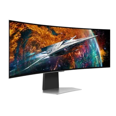 Monitor|SAMSUNG|Odyssey G9 G95SC|49"|Gaming/Smart/Curved|Panel OLED|5120x1440|32:9|240Hz|0.03 ms|Speakers|Height adjustable|Tilt