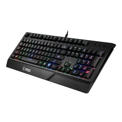 MSI | VIGOR GK20 | Gaming keyboard | Wired | RGB LED light | US | Black