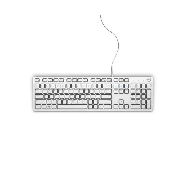 KLAVIATŪRA KB216 ENG/WHITE 580-ADGM DELL