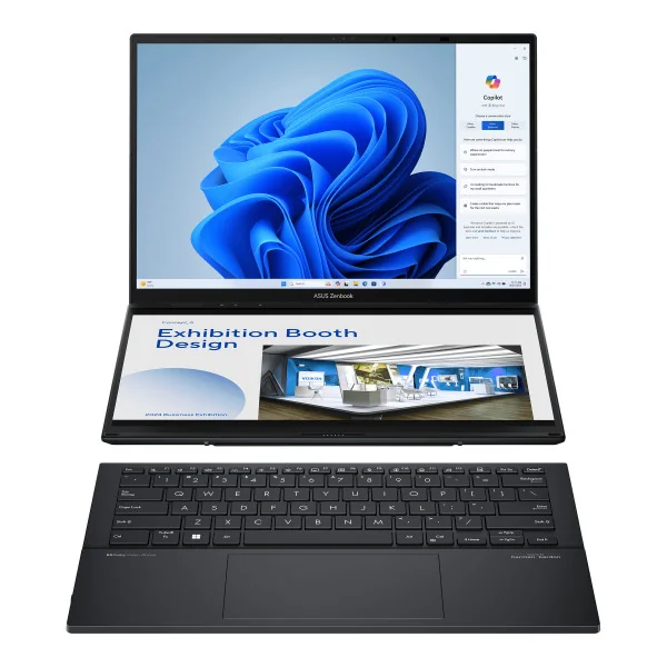 Asus | Zenbook Inkwell Grey | 14 colių | OLED | Jutiklinis ekranas | 2880 x 1800 pikselių | Blizgus | Intel Core Ultra 9 | 32 GB