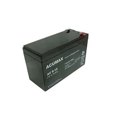 BATTERY 12V 9AH VRLA/AV9-12 T2 ACUMAX EMU