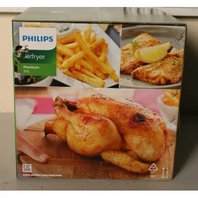 SALE OUT. Philips HD9650/90 Airfryer XXL Premium, Black, DAMAGED PACKAGING,UNEVEN SPACING BETWEEN PLASTISC PARTS | Philips | Air