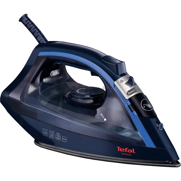 TEFAL | FV1713E0 Virtuo | Garų lygintuvas | 2000 W | Vandens bako talpa 200 ml | Nepertraukiamas garas 24 g/min | Tamsiai Mėlyna