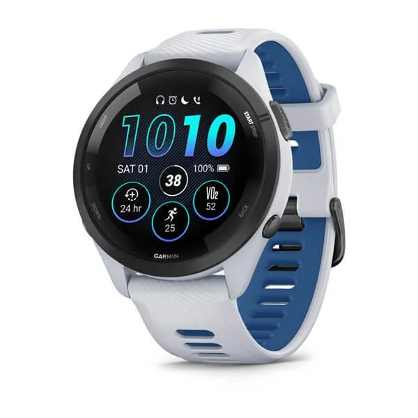 SMARTWATCH FORERUNNER 265/WHITEST. 010-02810-11 GARMIN