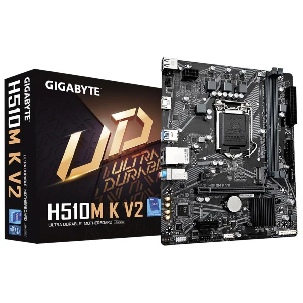 Pagrindinė plokštė|GIGABITAS| Intel Q470 Express|LGA1200|Micro-ATX|Atmintis DDR4|Atminties lizdai 2|1xPCI-Express 3.0 1x|1xPCI-E