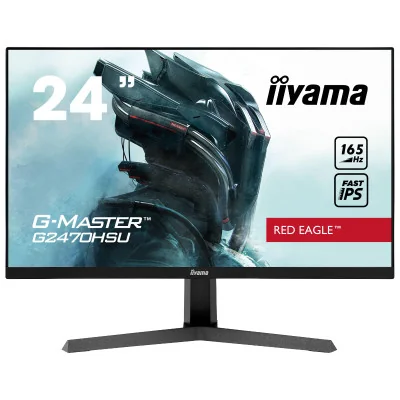 Iiyama G-Master Red Eagle, FreeSync Premium, 1920x1080@165Hz, 250cd/m , 1100:1, HDMI, DisplayPort, 0,8ms (MPRT), Speakers, USB-H