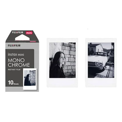 Fujifilm | Instax Mini | Monochrome (10pl) Instant Film | 54 x 86 mm | Quantity 10