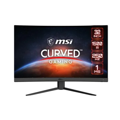 LCD Monitor|MSI|G32C4X|31.5"|Gaming/Curved|Panel VA|1920x1080|16:9|250Hz|Matte|1 ms|Tilt|Colour Black|G32C4X