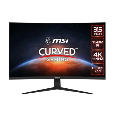 LCD Monitor|MSI|G321CU|31.5"|4K/Curved|Panel VA|3840x2160|16:9|144Hz|Matte|4 ms|Tilt|G321CU