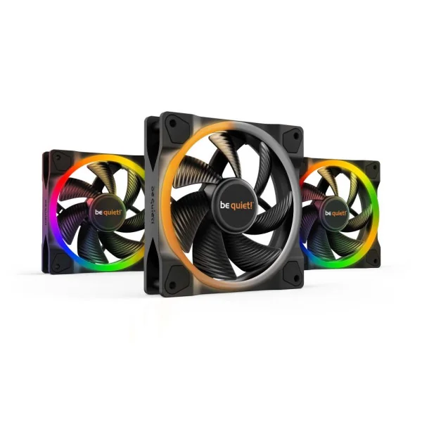 CASE FAN 120MM LIGHT WINGS/TRIPLE-PACK BL076 BE QUIET