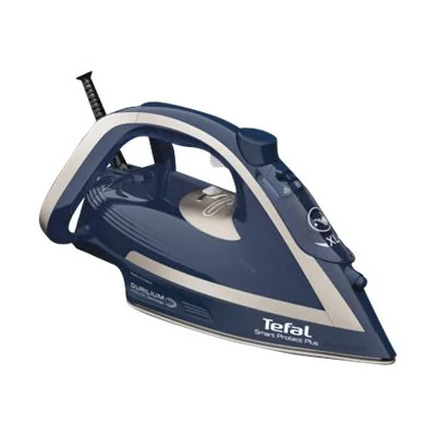 TEFAL | FV6872E0 | Steam Iron | 2800 W | Water tank capacity 270 ml | Continuous steam 40 g/min | Blue/Silver