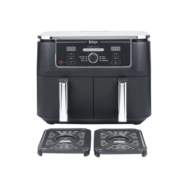 Ninja AF400EU Air fryer, Double, Black NINJA