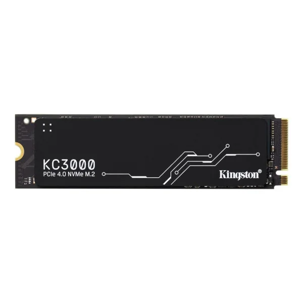 SSD|KINGSTON|KC3000|512GB|M.2|NVMe|3D TLC|Rašymo greitis 3900 MB/sek|Nuskaitymo greitis 7000 MB/sek|TBW 400 TB |MTBF 1800000 val