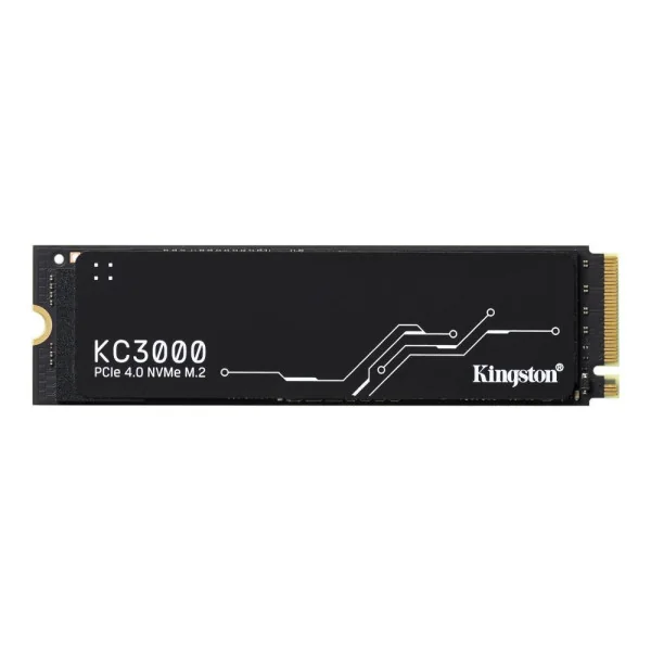 SSD|KINGSTON|KC3000|4TB|M.2|PCIE|NVMe|3D TLC|Rašymo greitis 7000 MB/sek|Nuskaitymo greitis 7000 MB/sek| 3.5mm |MTBF 1800000 vala