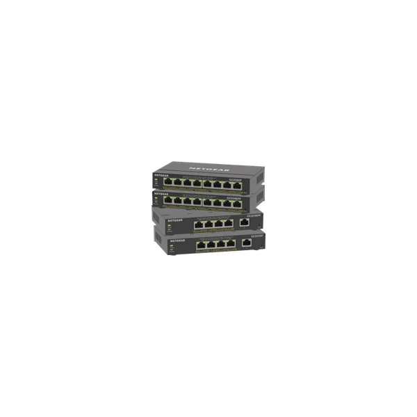 NETGEAR 8PT GE Plus jungiklis W/HI-PWR POE+