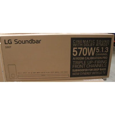 SALE OUT. LG Soundbar S90TY | LG Soundbar with Dolby Atmos and 5.1.3 channels | S90TY | DAMAGED PACKAGING | Bluetooth