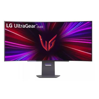 Monitor|LG|45GS95QE-B|45"|Gaming/Curved/21 : 9|Panel OLED|3440x1440|21:9|240Hz|0.03 ms|Swivel|Height adjustable|Tilt|Colour Blac