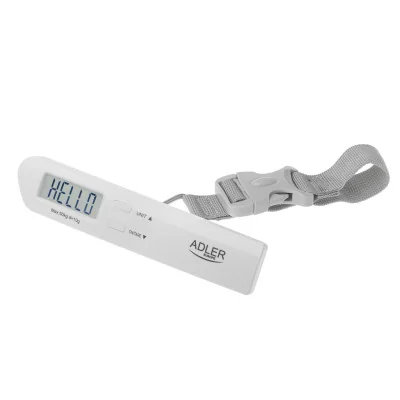 Adler | Travel Luggage Scale | AD 8191 | Maximum weight (capacity) 50 kg | Accuracy 10 g | Grey