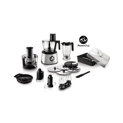 Philips | Avance Collection | Food processor HR7778/00 | 1300 W | Number of speeds 12 | Bowl capacity 3.4 L | Stainless steel