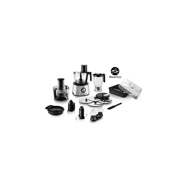 Philips | Avance Collection | Food processor HR7778/00 | 1300 W | Number of speeds 12 | Bowl capacity 3.4 L | Stainless steel