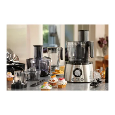 Philips | Avance Collection | Food processor HR7778/00 | 1300 W | Number of speeds 12 | Bowl capacity 3.4 L | Stainless steel