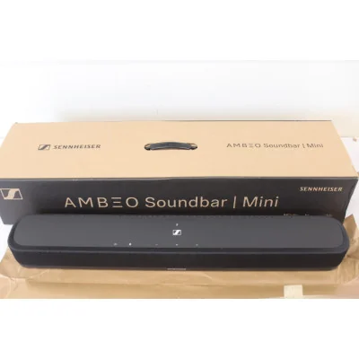 SALE OUT. Sennheiser AMBEO Soundbar Mini SB02S, Black | Sennheiser Soundbar Mini | AMBEO SB02S | Wi-Fi | USED AS DEMO, SCRATCHES