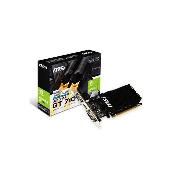 VGA PCIE16 GT710 2GB GDDR3/GT 710 2GD3H LP MSI