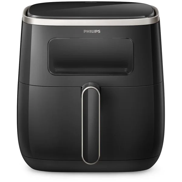 Philips XL Airfryer | HD9257/80 | Galia 1700 W | Talpa 5,6 L | Rapid Air technologija | Juoda