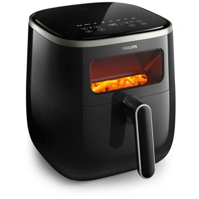 Philips XL Airfryer | HD9257/80 | Power 1700 W | Capacity 5.6 L | Rapid Air technology | Black