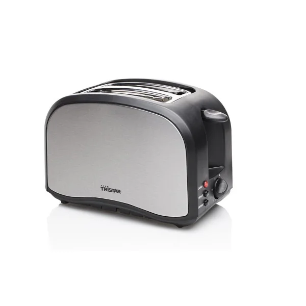 Tristar Toaster | BR-1022 | Power 800 W | Number of slots 2 | Housing material Plastic | Silver