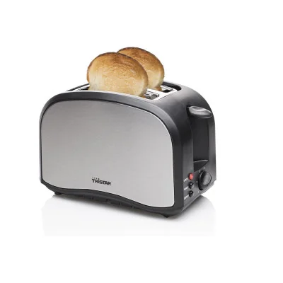 Tristar Toaster | BR-1022 | Power 800 W | Number of slots 2 | Housing material Plastic | Silver