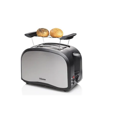 Tristar Toaster | BR-1022 | Power 800 W | Number of slots 2 | Housing material Plastic | Silver