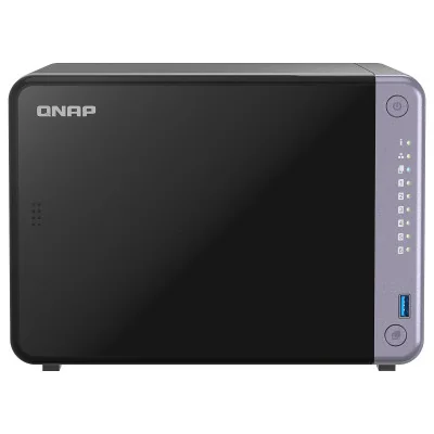 QNAP Cost-effective 6-bay 10GbE NAS | TS-632X-4G | Alpine | AL524 | Processor frequency 2 GHz | 4 GB | DDR4 SODIMM | 120W adapte