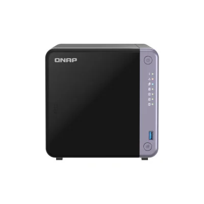 QNAP Cost-effective 4-bay 10GbE NAS | TS-432X-4G | Alpine | AL524 | Processor frequency 2 GHz | 4 GB | DDR4 SODIMM | 90W adapter