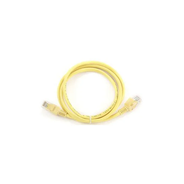 PATCH CABLE CAT5E UTP 1M/YELLOW PP12-1M/Y GEMBIRD