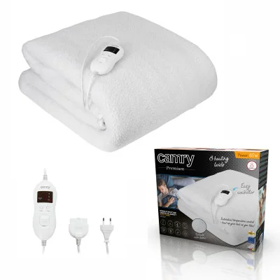 Electirc heating under-blanket with timer | CR 7422 | Camry | Number of heating levels 5 | Number of persons 1 | Washable | Remo