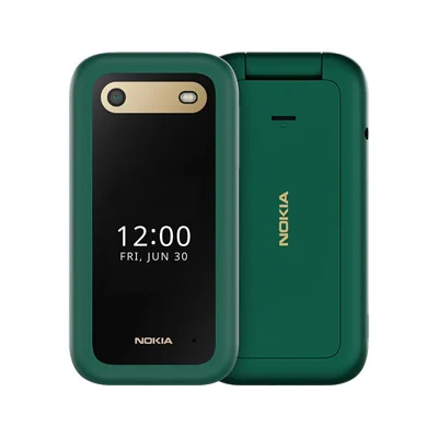 Nokia | 2660 Flip 4G | Green | 2.8 " | TFT LCD | 48 MB | 128 MB | Dual SIM | Nano-SIM | 3G | Bluetooth | 4.2 | USB version micro