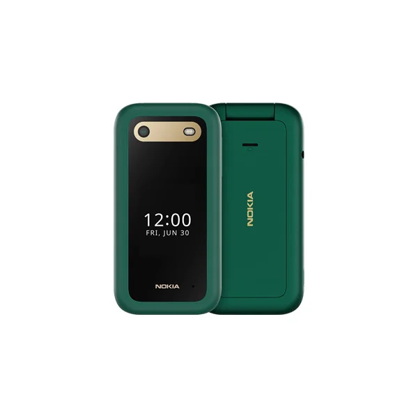 Nokia | 2660 Flip 4G | Green | 2.8 " | TFT LCD | 48 MB | 128 MB | Dual SIM | Nano-SIM | 3G | Bluetooth | 4.2 | USB version micro