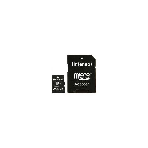 MEMORY MICRO SDXC 256GB UHS-I/W/ADAPTER 3423492 INTENSO