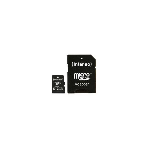 MEMORY MICRO SDXC 512GB UHS-I/W/ADAPTER 3423493 INTENSO